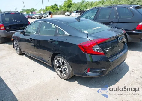 2018 Honda Civic Ex-T from USA, damaged, VIN JHMFC1F39JX012745